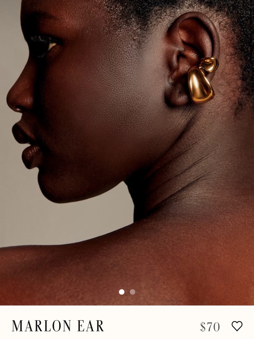 SEZANE NEW EARRING CUFF